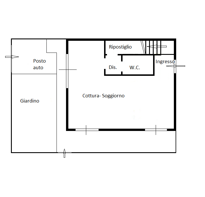 Casa Piemonte | Марина ди Пьетрасанта - Апартаменты - Версилья