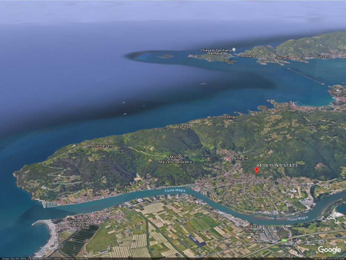 Villino Mare Alpi  | Bocca di Magra / Fiumaretta / Montemarcello/Marinella - Huizen en villa's - Bocca di Magra / Fiumaretta / Marinella / Montemarcello