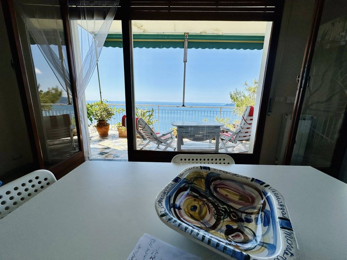 La Casa a Picco sul Mare | Chiavari/Zoagli - Appartementen - Tigullio