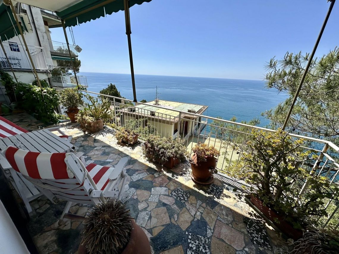 La Casa a Picco sul Mare | Chiavari/Zoagli - Appartementen - Tigullio