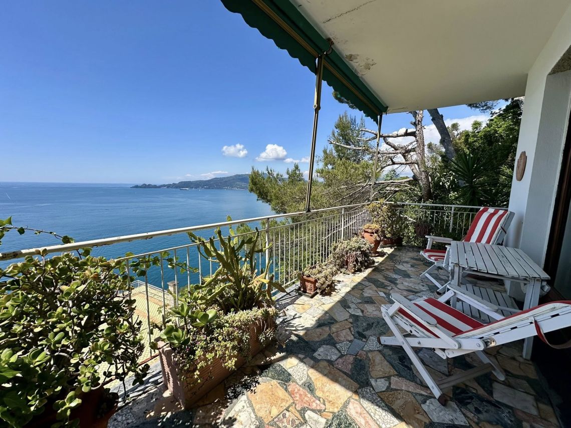 La Casa a Picco sul Mare | Chiavari/Zoagli - Appartementen - Tigullio