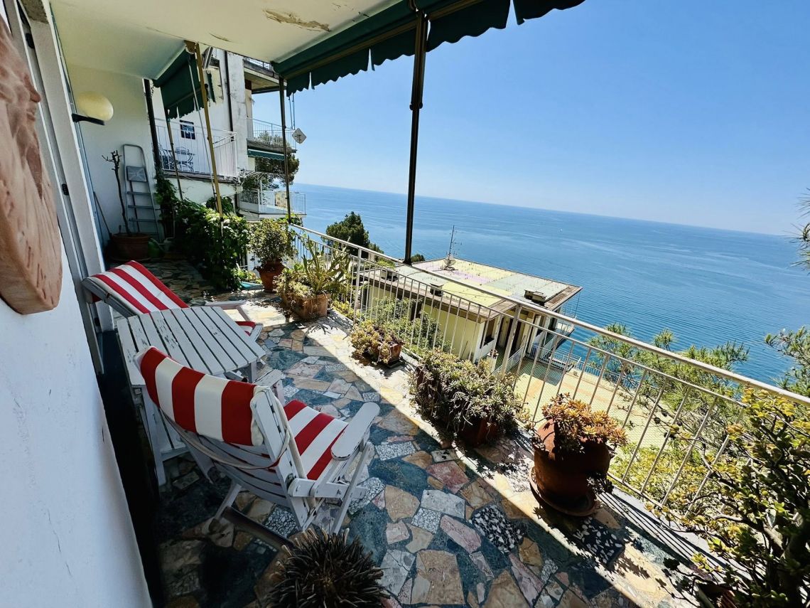 La Casa a Picco sul Mare | Chiavari/Zoagli - Appartementen - Tigullio