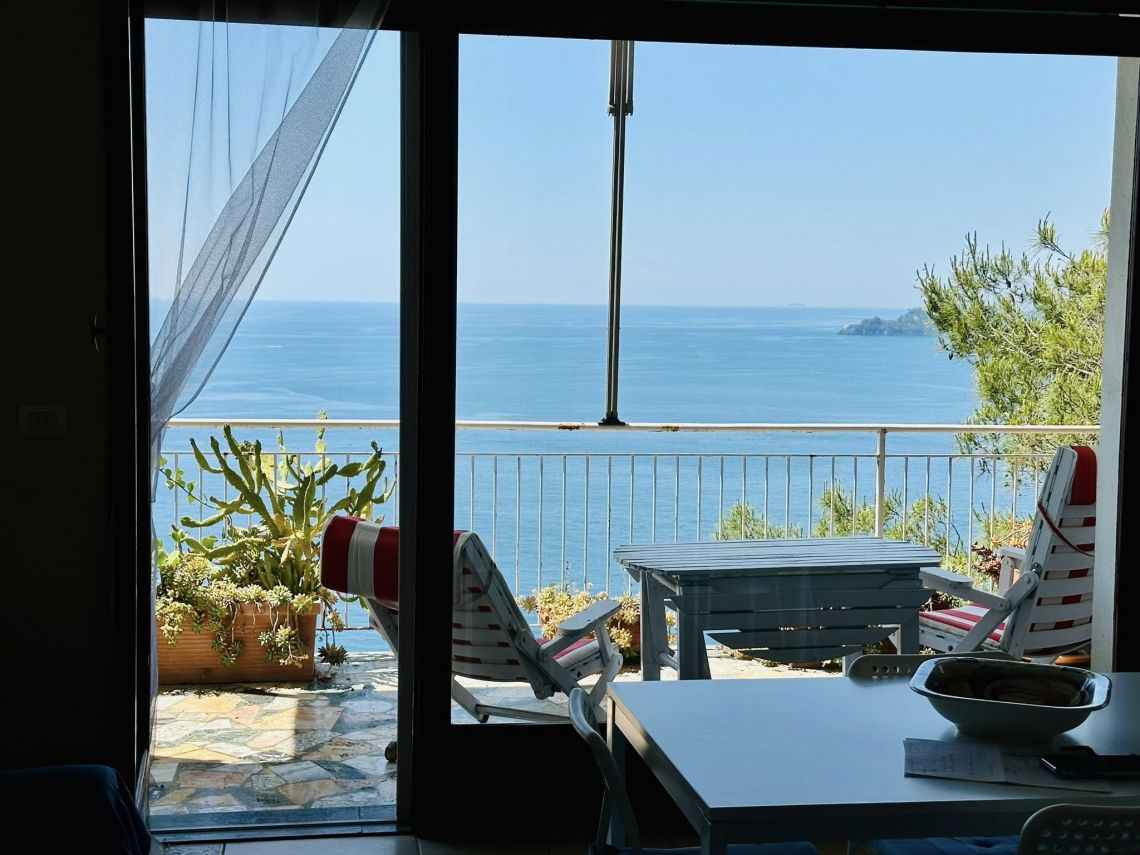 La Casa a Picco sul Mare | Chiavari/Zoagli - Appartementen - Tigullio