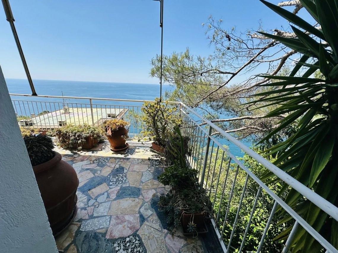 La Casa a Picco sul Mare | Chiavari/Zoagli - Appartementen - Tigullio