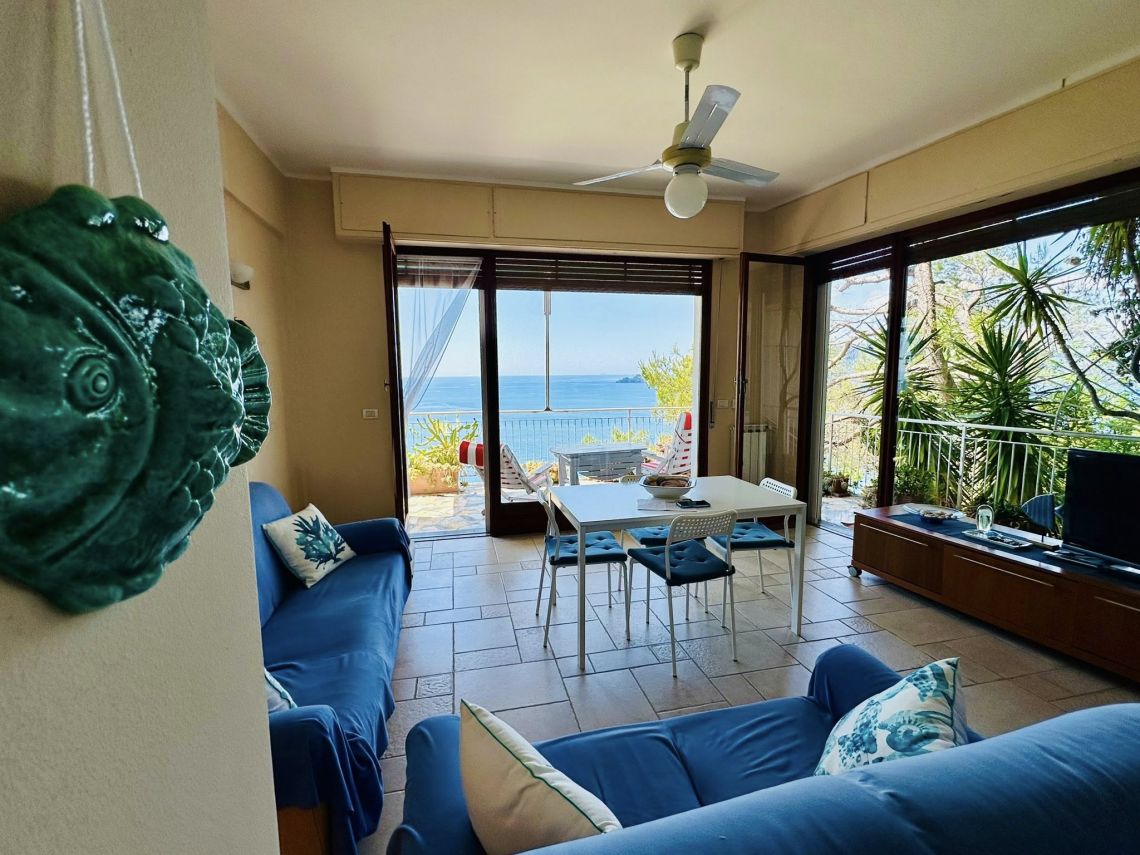 La Casa a Picco sul Mare | Chiavari/Zoagli - Appartementen - Tigullio