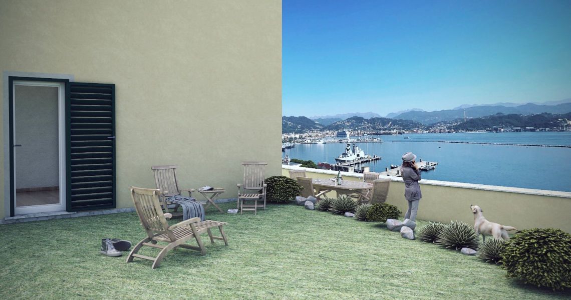 Superattico Marola Fronte Mare | Porto Venere / Le Grazie / Fezzano / Ca' di Mare  - Appartamenti - Golfo dei Poeti