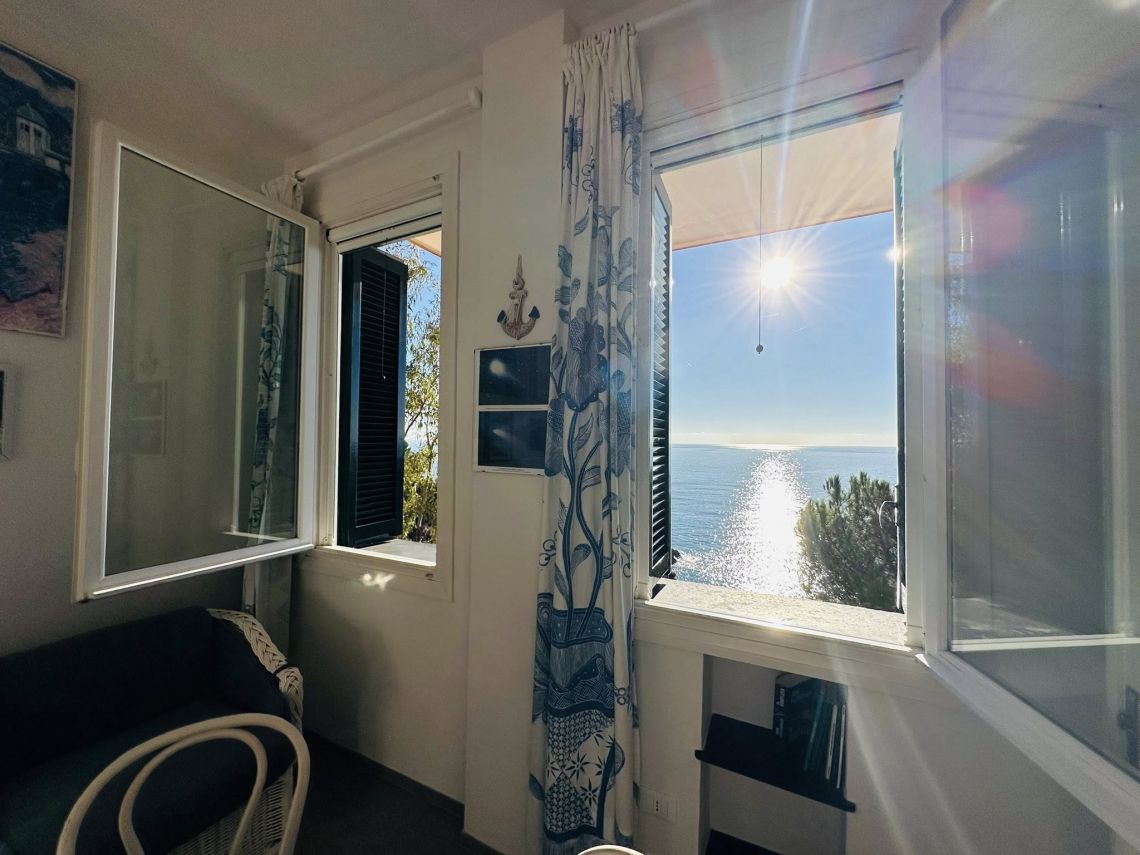 La Casa a Picco sul Mare  | Framura - Apartments - Baie del Levante