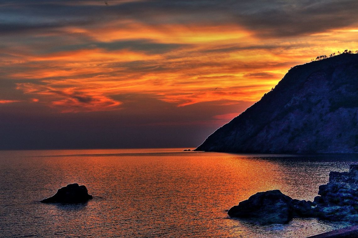 La Casa a Picco sul Mare  | Framura - Apartments - Baie del Levante