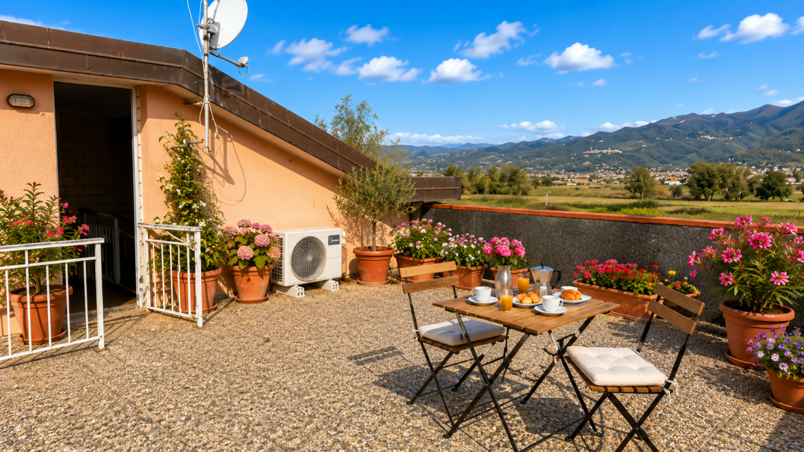 Attico Lunae | Bocca di Magra / Fiumaretta / Montemarcello/Marinella - Appartementen - Bocca di Magra / Fiumaretta / Marinella / Montemarcello