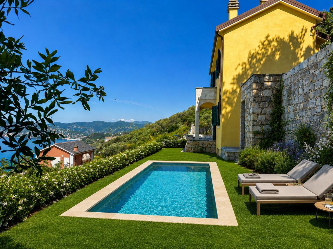 Villa Sole Portofino | Chiavari/Zoagli - Case e ville - Golfo del Tigullio