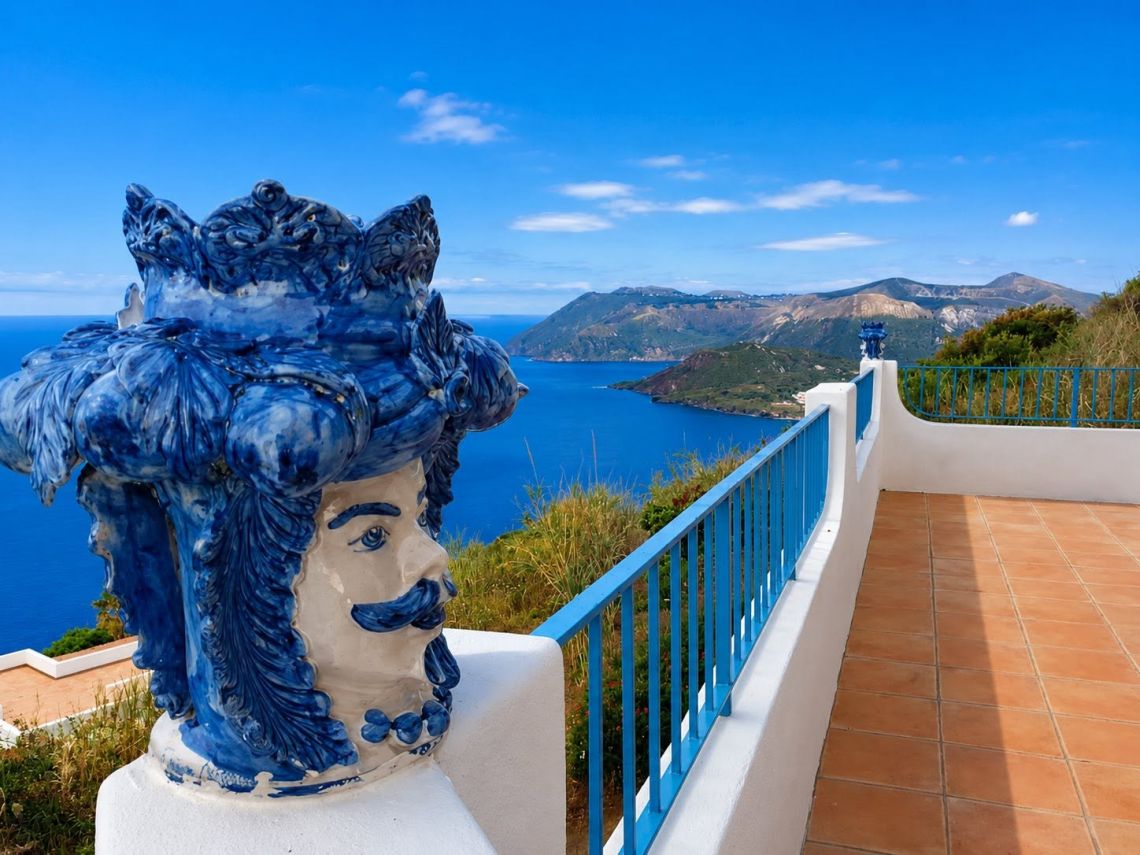 Villa Mediterraneo | Isole Eolie & Lipari - Case e ville - Isole della Sicilia