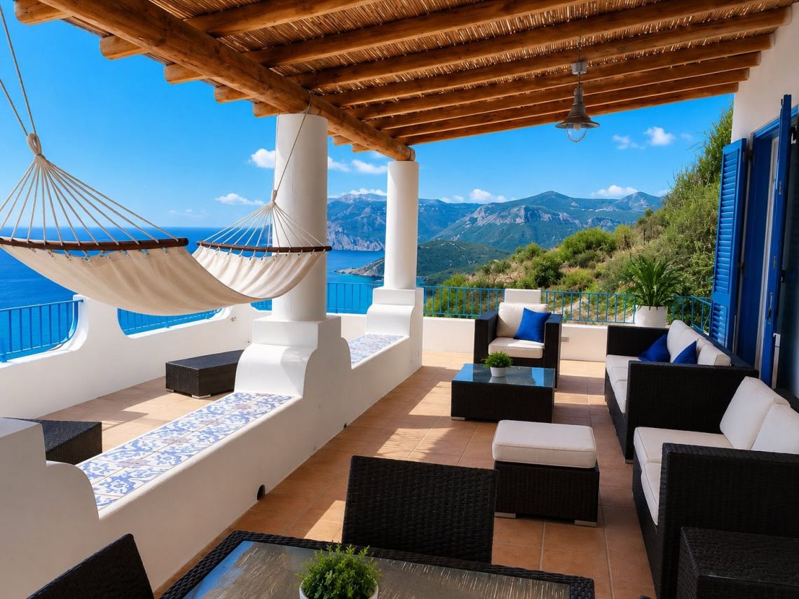 Villa Mediterraneo | Isole Eolie & Lipari - Case e ville - Isole della Sicilia
