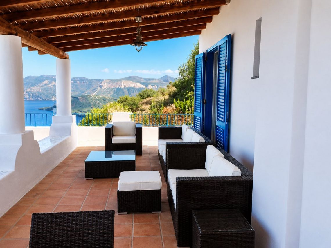 Villa Mediterraneo | Isole Eolie & Lipari - Case e ville - Isole della Sicilia