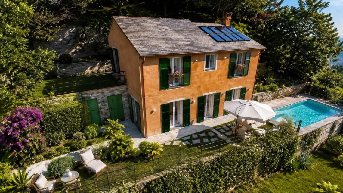Villa la Cornice sul Mare | Chiavari/Zoagli - Case & Ville di Pregio - Golfo del Tigullio