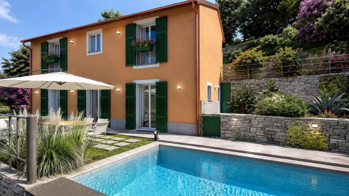 Villa la Cornice sul Mare | Chiavari/Zoagli - Case & Ville di Pregio - Golfo del Tigullio