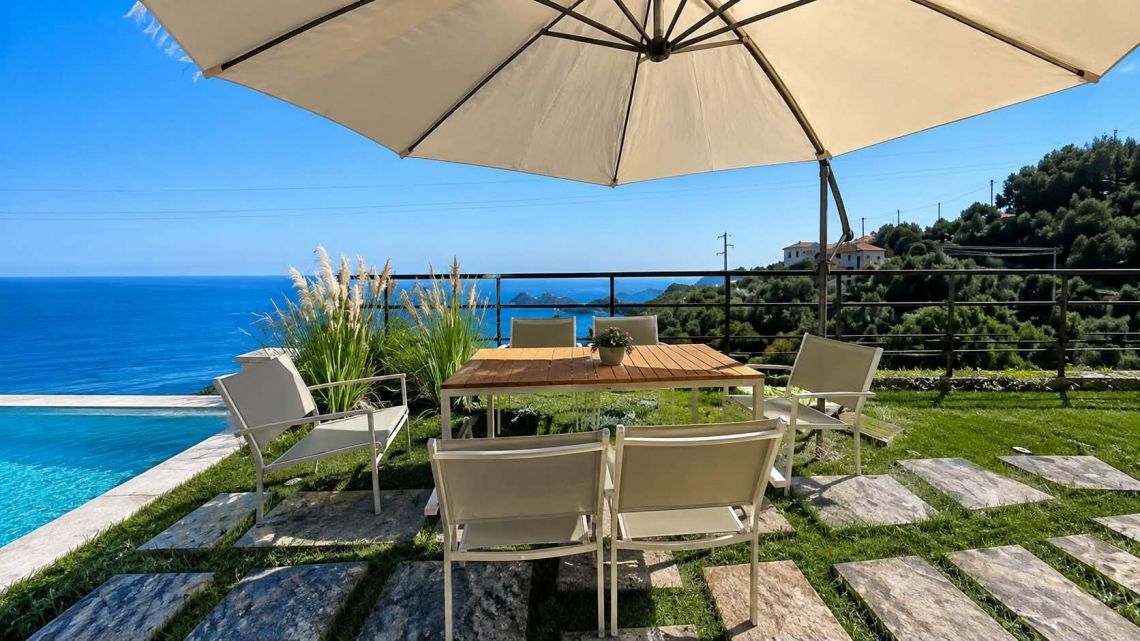 Villa la Cornice sul Mare | Chiavari/Zoagli - Case & Ville di Pregio - Golfo del Tigullio
