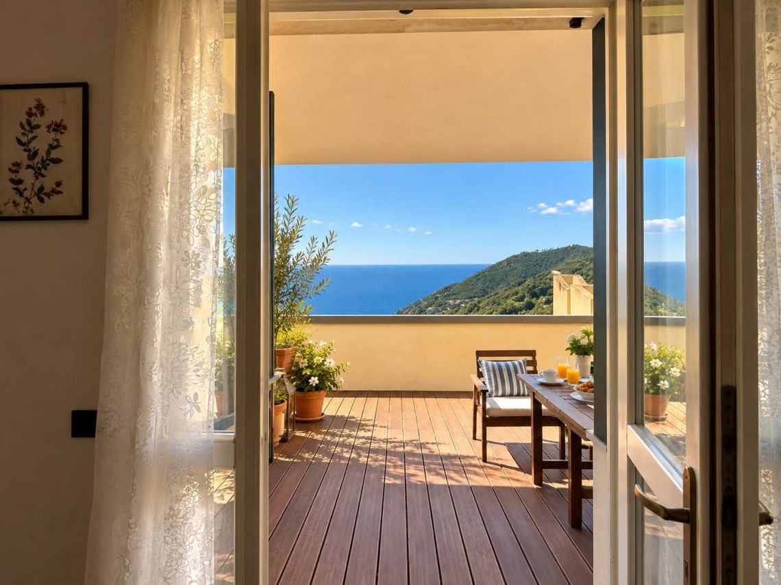 La Casa tra il Cielo e il mare  | Framura - Case e ville - Baie del Levante