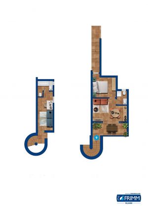 Appartamento Blu nel Blu |  -  - 